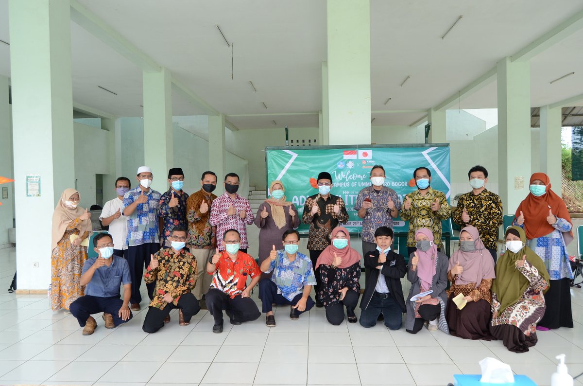 ADVISIBILITY VISITATION OF IMPLEMENTING PILOT PROJECT IN WASTE SORTING FOR STUDENT - ATDIKBUD KBRI JEPANG & TIM A-WING JEPANG DENGAN SIT UMMUL QURO BOGOR,14 DESEMBER 2020