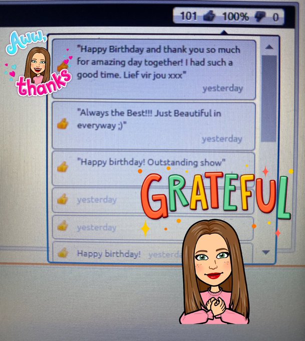 Aww 😍 you've melted my heart ❤️Thank you so much for everything, guys and girls 💋 https://t.co/ntMDh