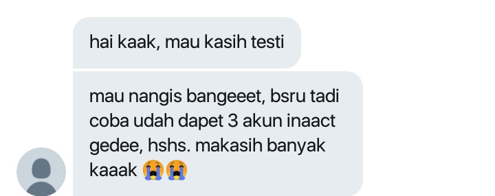 rwacr's tweet photo. hai, kalian lagi cari tutor hack inact? tapi.. tutor yang lain udah pasaran? kamu kemana aja? yuk beli diaku.

tutor hack inact, tanpa tebak email, tanpa cari menggunakan template, tanpa susah-susah. dan pastinya udah ada testinya.

t. #zonauang #zonaba #zonajajan ♡ https://t.co/oIN7CdV33D