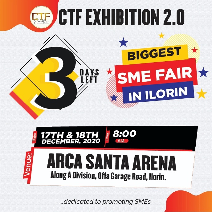GirlsAccessory's tweet photo. @IbitoyesadiatO By the way come December 17 &amp; 18, 2020, there will be #ctfexhibition at the Arca Santa Arena, Ilorin where you get all you want at cheap and discounted prices. I will also be exhibiting at stall number 015 of the fashion category. DON’T MISS IT https://t.co/AR0wZaGZFS