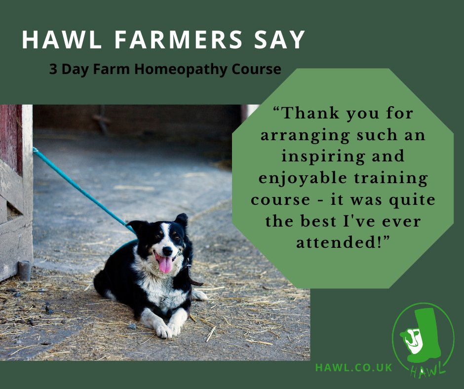 Receiving a thank you spurs us on to make course improvements and ensure homeopath #farmers have the tools they need to succeed.
#FarmHomeopathy #Farmeopathy #WholeAnimalHealth #WholeHealth #WholeHealthAgriculture #HAWL