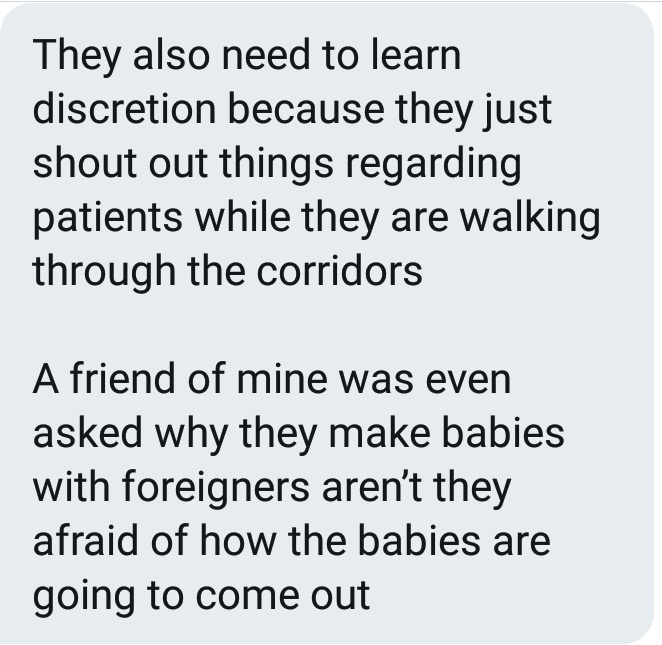 dmtotl's tweet photo. #DMToTL

I have left some parts out 

Report the matter to the Facility Manager - every clinic has a manager

If you are not happy with the outcome, then escalate the matter to the highest office https://t.co/bR43kHLThJ