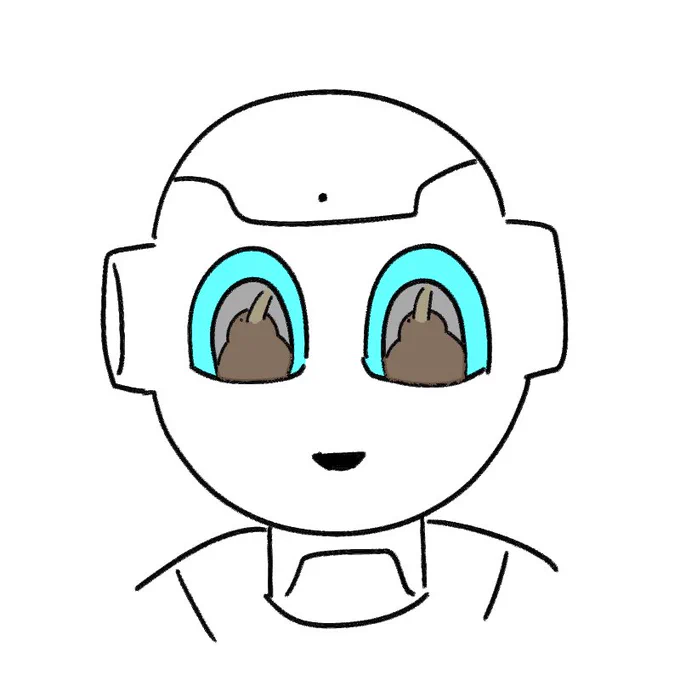 ペッパー君と友達になったキーウィ 
