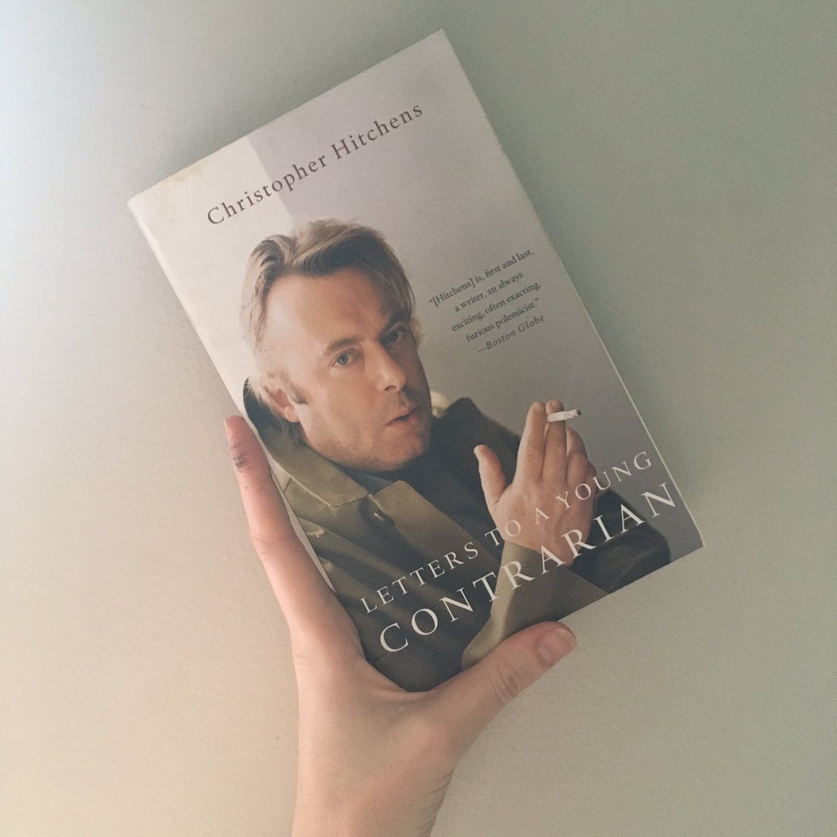 Day 14 : Letters to a Young Contrarian by Christopher Hitchens“If you care about points of agreement&civility then you’d better be well-equipped with points of argument&combativity because if you aren’t the “center” will be occupied&defined without your having helped define it”