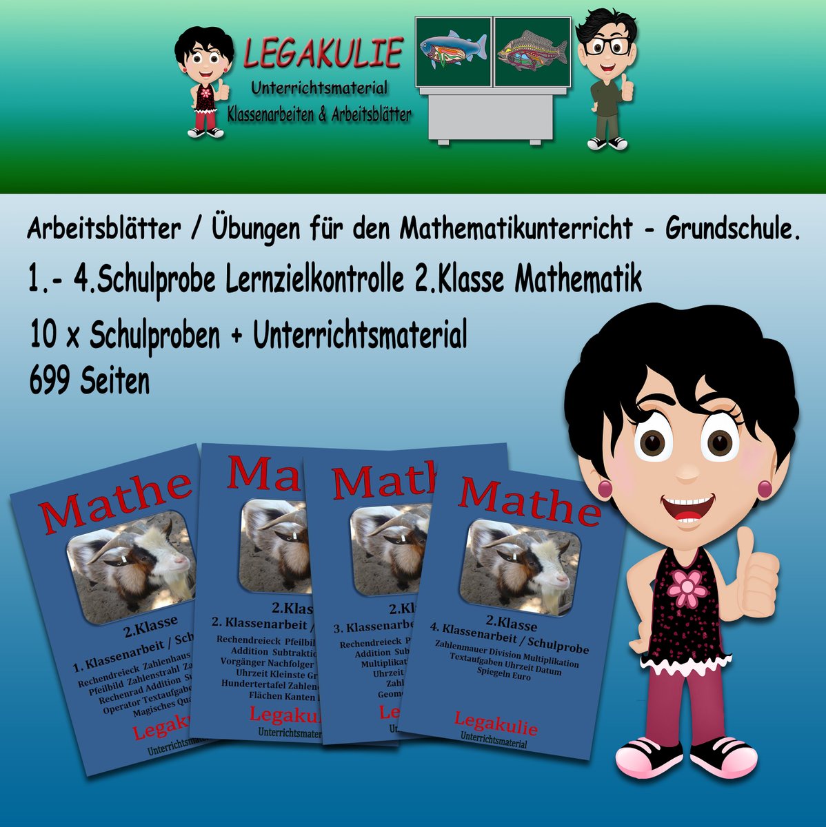 Legakulie's tweet photo. Klassenarbeiten Lernzielkontrollen 2.Klasse Mathematik
699 Seiten für den Mathematikunterricht.
#homeschooling #Lernen #zuhauselernen #Lernhilfe #Mathematik #Legakulie #2Klasse #Klassenarbeiten
https://t.co/pHjlAduRvk https://t.co/X0XTxgQRII