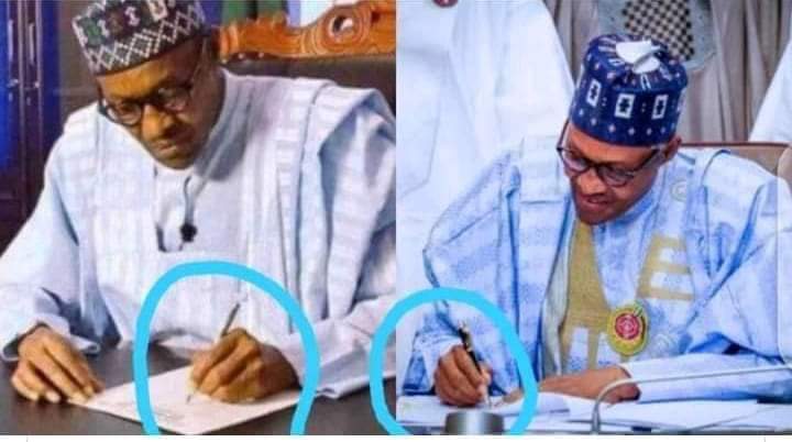 OgochukwuMazi's tweet photo. @chato_emma @henryshield Which of the @MBuhari is he talking about
Me:@MBuhari the @NGRPresident of #preRecordedVideo styled @NigeriaGov is lifeless.
Humanity should bear witness to this https://t.co/eVMfGshO0v