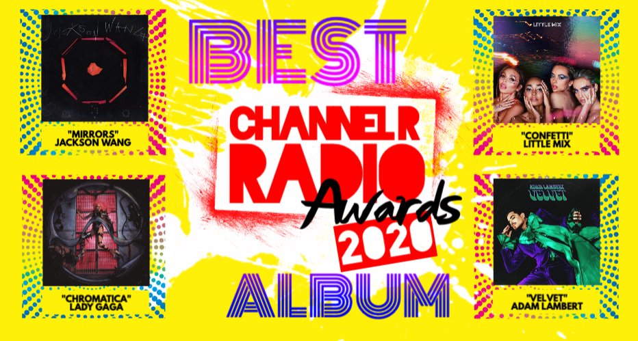 Channel R Radio Awards 2020  Best Group - GOT7  Jackson - Best Male Artist, Best Collaboration, Best Album https://channelrradio.com/event/channel-r-radio-awards-2020/