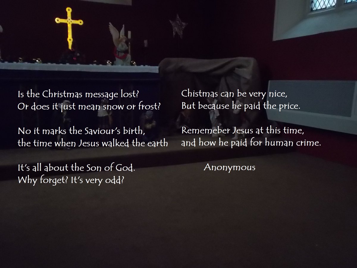 Advent Calendar  December 14th

#christmasisntcancelled   #ComfortAndJoy #christchurchlye