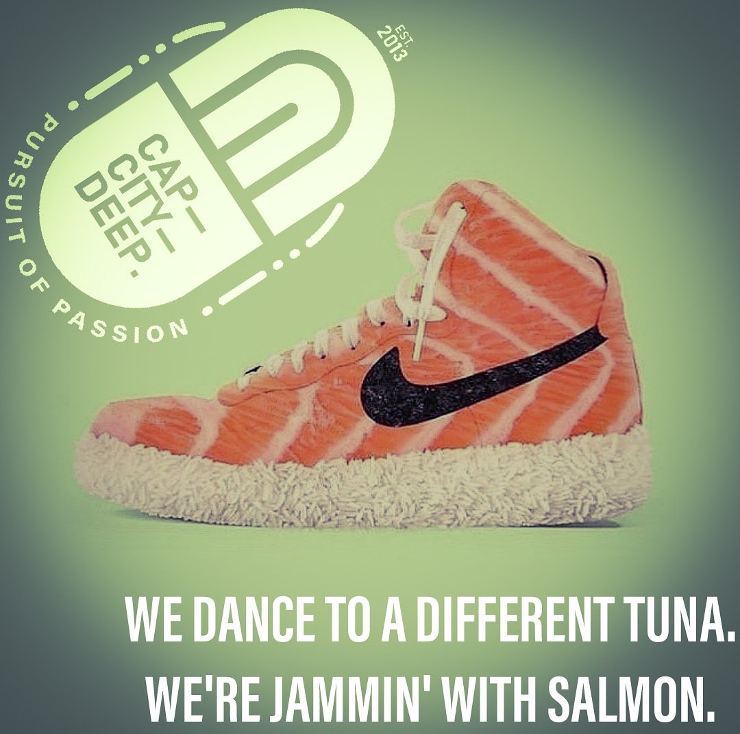 VU5UM_Z1's tweet photo. WE DANCE TO A DIFFERENT TUNA. WE'RE JAMMIN' WITH SALMON.
LINK: https://t.co/rnTy60Hyhc
#CapCityDeep.does not own image
#housemusicsa #formusiclovers #djlife #music #house #jazz #funk #dance #spokenword #culture #lifestyle #arts #visuals #streetfashion #streetstyle https://t.co/lV8SehEtkv