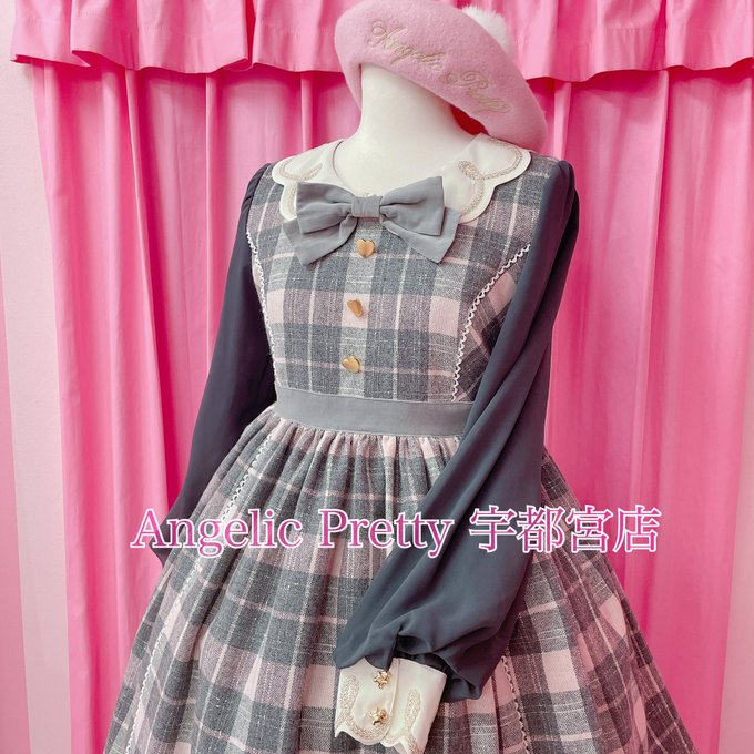 おめかしBearワンピース&くまみみクリップ☆Angelic Pretty送コミ
