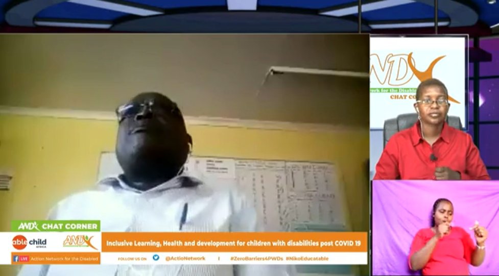 NiuslineLive's tweet photo. Kennedy Nyarega: The government should give out grants that cater for physical infrastructure to promote inclusive and quality learning for children with disabilities. @ActioNetwork @ablechildafrica #ZeroBarriers4PWDs #NikoEducatable. https://t.co/4VyFShB5AW
