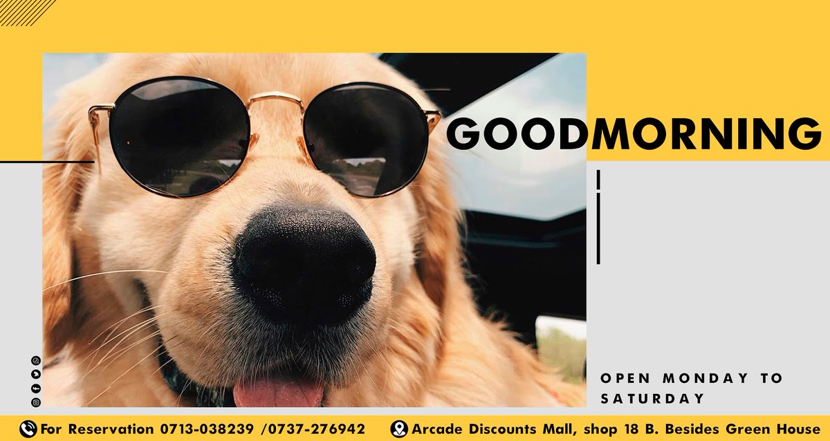 Dynamic_Optical's tweet image. "I like glasses because I can nibble on the frames and pretend that I'm in deep thought. It's awkward to that with contact lenses."
Good Morning good people, for family friendly optometrist services, contact us on 0713038239 &amp;amp; 0737276942.
Have a blessed week 😊! #FlauntMyFrames