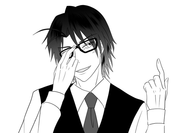 イケオジのtwitterイラスト検索結果