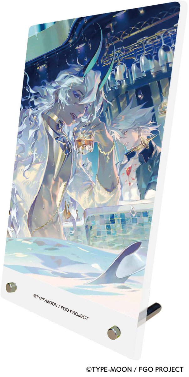 DW_products's tweet photo. 【FGO Memories Ⅲ 概念礼装画集 第2部 上 情報】
数量限定のバンドル版をご紹介!「DELiGHTWORKS STORE」では「プールサイド・バー」のアクリルプレート、「ANIPLEX+」では「笑顔のしるし」のミニミニキャンバスアート+イーゼルセットが付属します!詳しくは→https://t.co/zA2TKKCJM3 #FGO #FGOM https://t.co/ofsjiCdrxG