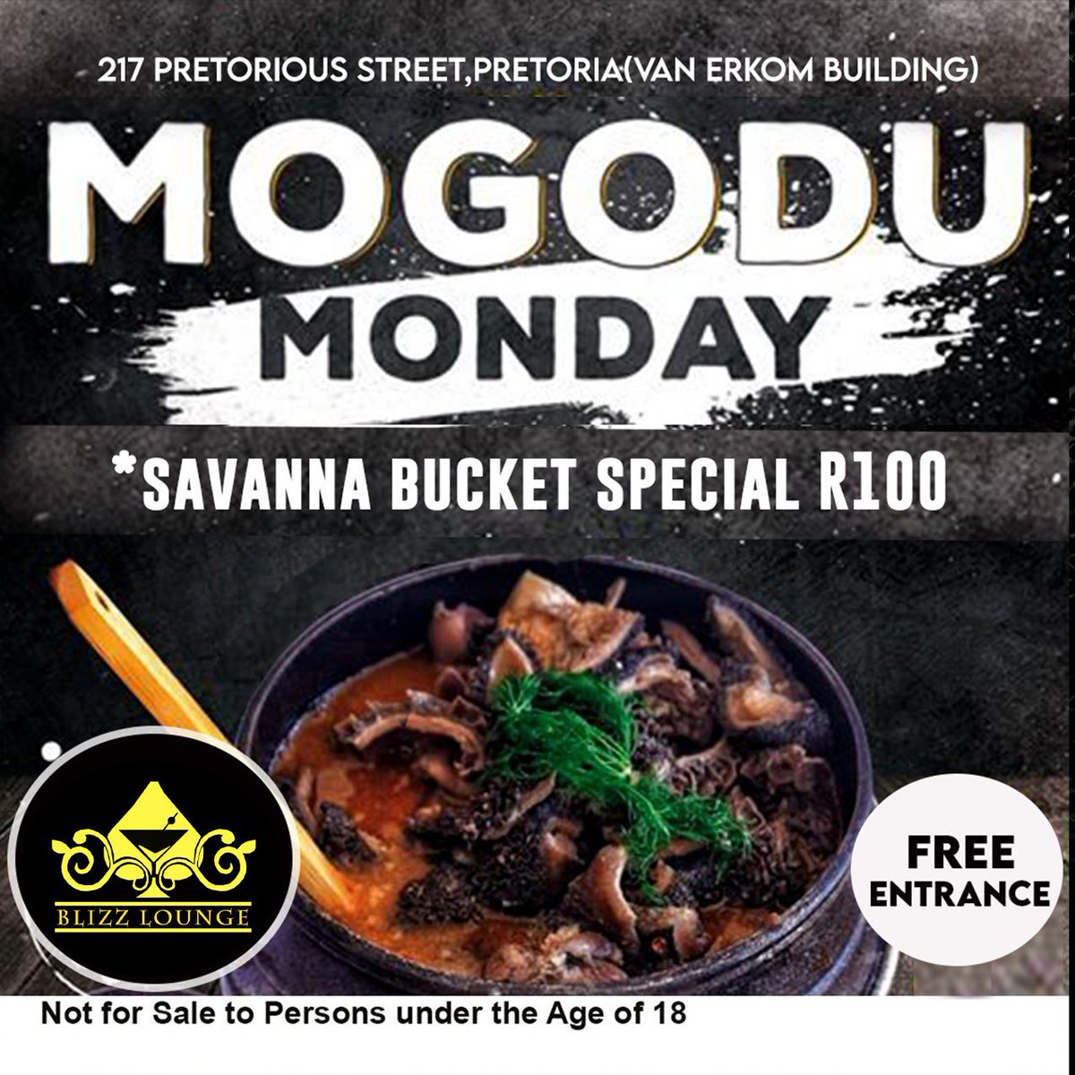 Come through for a plate of some African magic and enjoy our beer &amp; cider buckets special!🍛🍻

#LockdownSA #GirlTalkZA Somizi