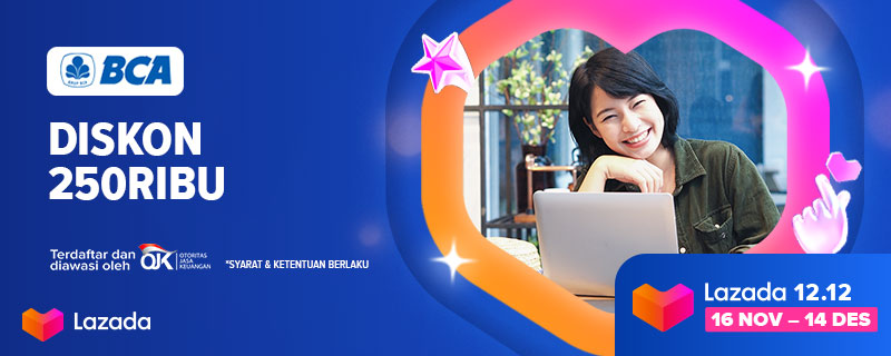 LazadaID's tweet photo. Belanja di #GARBOLNAS pakai kartu BCA lebih hemat. Klik untuk info lebih lanjut: https://t.co/sY18ZzTgKy
#LazadaID #Lazada1212 https://t.co/KYjSgrIrhG