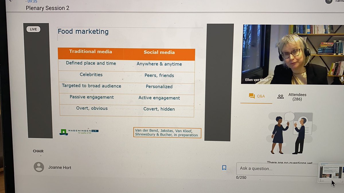 Professor Tamara Bucher (@tambucher) on Twitter photo The lines between advertisement and entertainment are blurred on social media #Eurosense2020 <a href="/EllenvanKleef/">Ellen van Kleef</a> The lines between advertisement and entertainment are blurred on social media #Eurosense2020 <a href="/EllenvanKleef/">Ellen van Kleef</a>