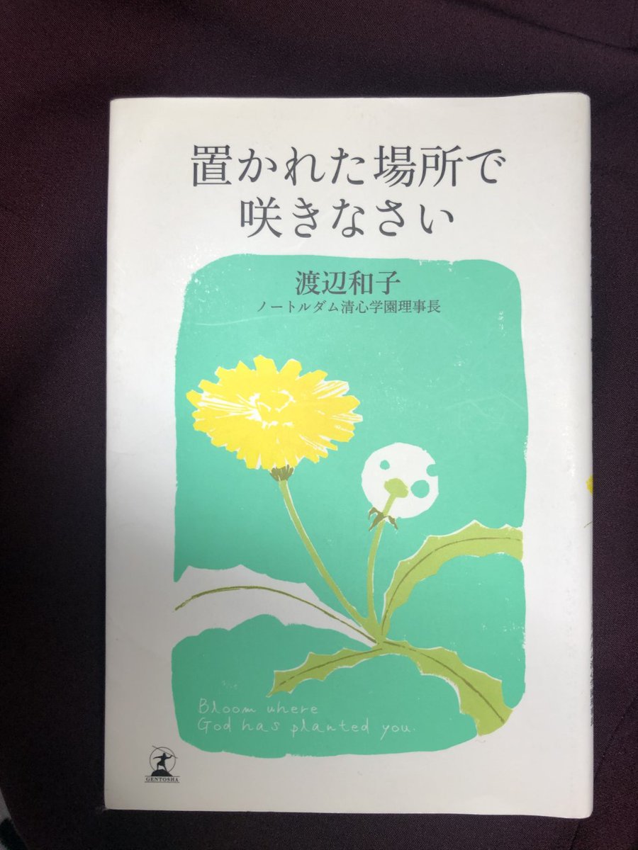 置かれた場所で咲きなさい