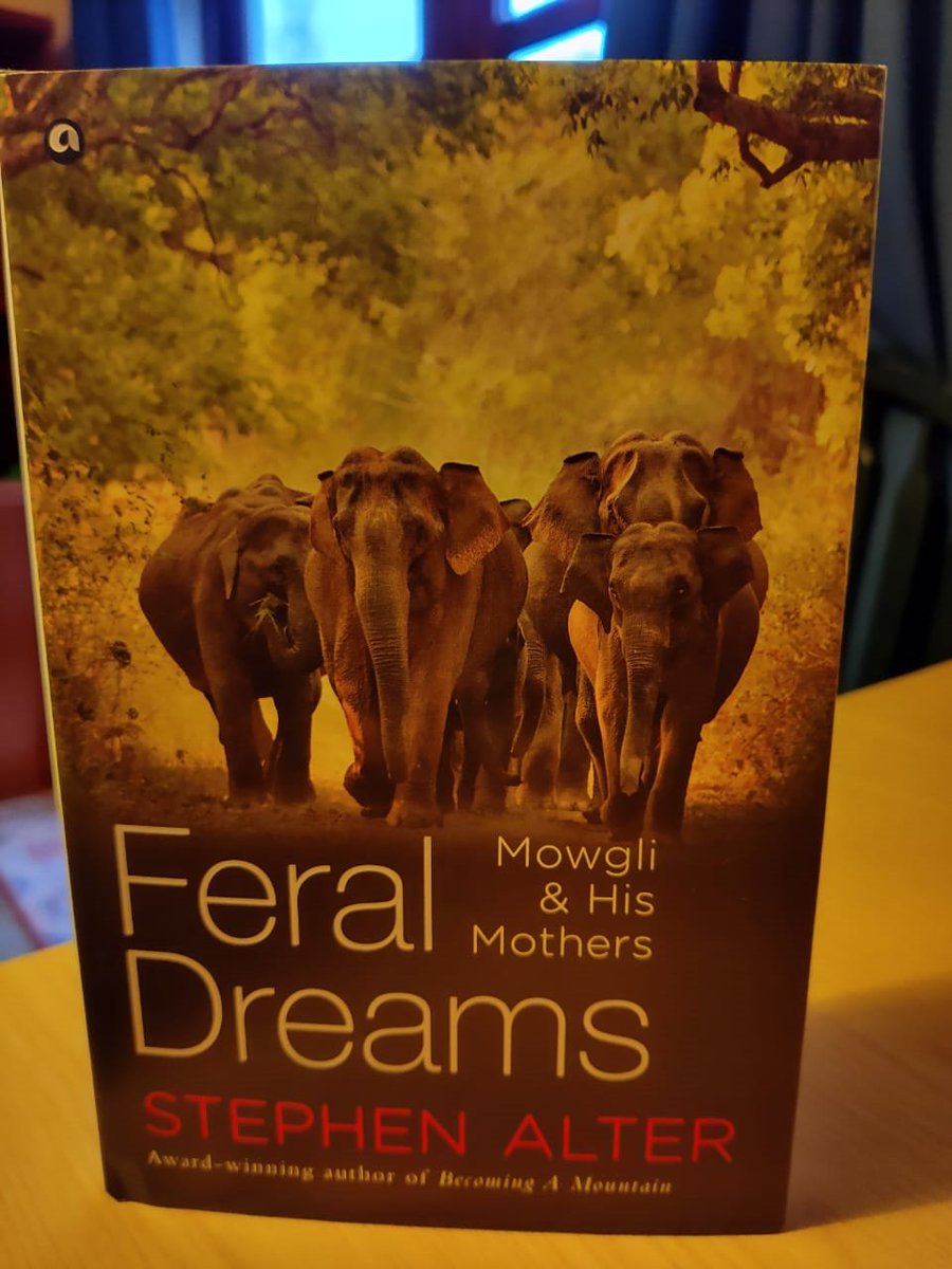 prerna singh bindra 🐘🐅🐾 (@prernabindra) on Twitter photo #Elephant love from #India authored by acrophile naturalist wordsmith <a href="/stephenalter/">Stephen Alter</a> .. this large hearted gentleman's earlier book 'In the Jungles of the Night' reimagined #JimCorbett and now it is Mowgli's tale (#Junglebook) set in cotemporary times. Digging in <a href="/AlephBookCo/">Aleph Book Company</a> 1/n #Elephant love from #India authored by acrophile naturalist wordsmith <a href="/stephenalter/">Stephen Alter</a> .. this large hearted gentleman's earlier book 'In the Jungles of the Night' reimagined #JimCorbett and now it is Mowgli's tale (#Junglebook) set in cotemporary times. Digging in <a href="/AlephBookCo/">Aleph Book Company</a> 1/n