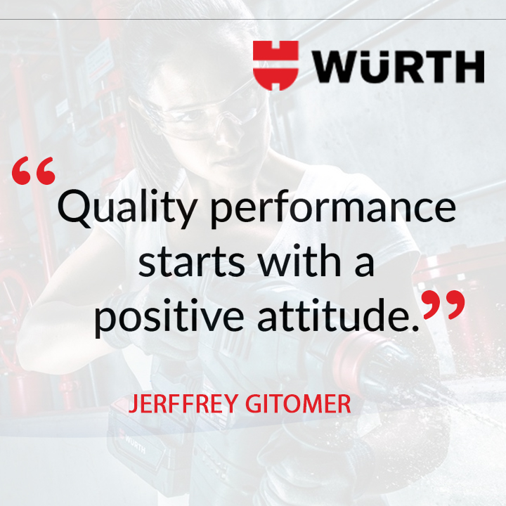 WuerthKe's tweet photo. "Quality performance starts with a positive attitude"

#mondaymotivation #MotivationalMonday #wurth  #wurthkenya https://t.co/Cr7npoMwkv