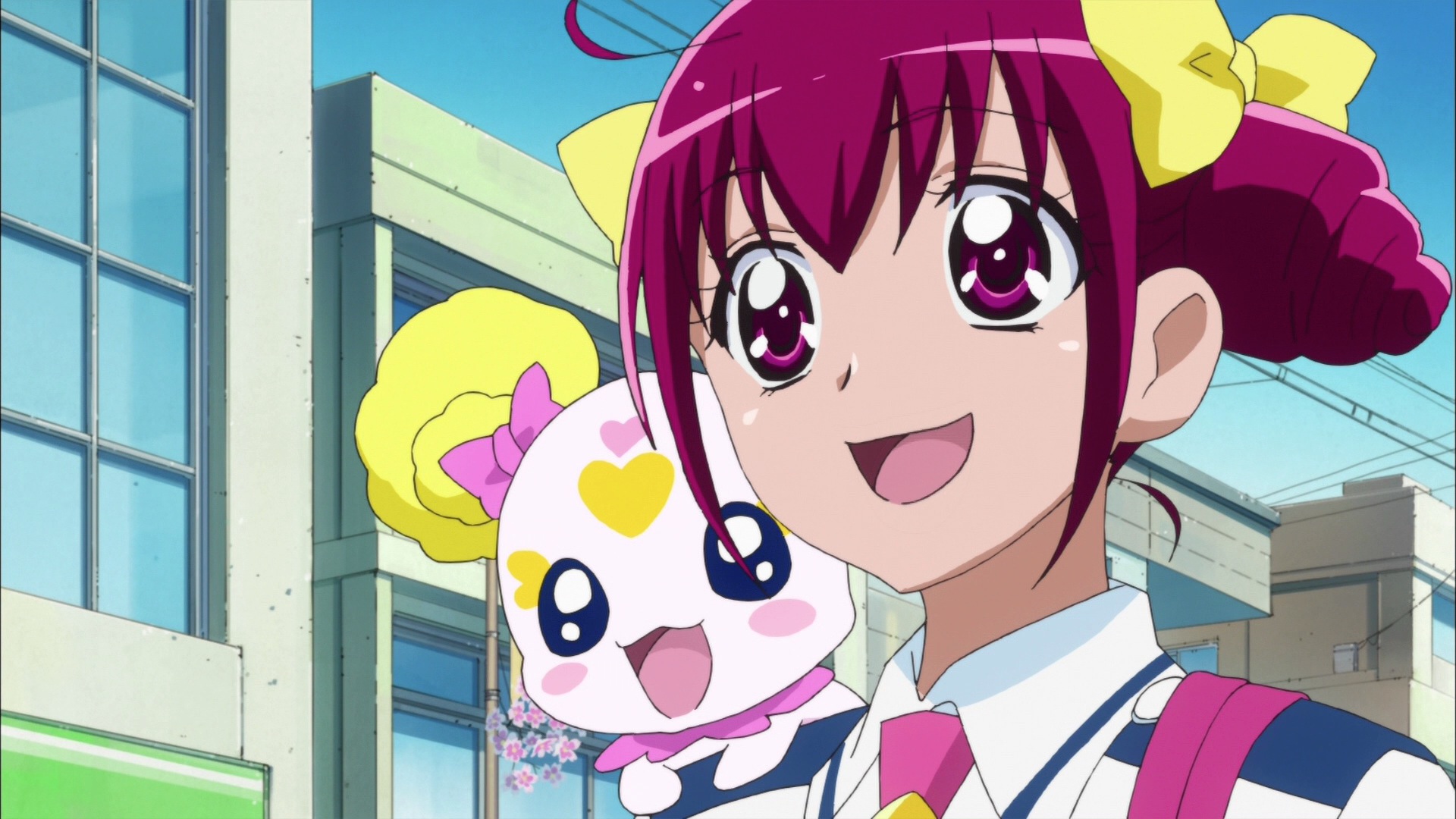 Hetax Film スマイルプリキュアの第1話 を再見 キュアハッピーこと星空みゆきさんは動くだけで面白い典型的なアニメの主人公 ありきたりな表現ですが出会いから初変身までまさに王道 まずはつかみはオッケーな第 1話ですなｗ スマプリはある意味