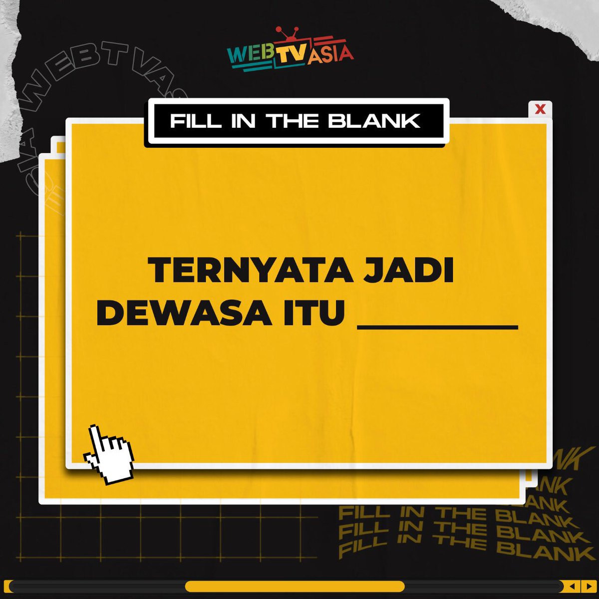 Waktu kecil dulu kita pengen banget cepet dewasa, nah kalo sekarang udah dewasa gimana sih rasanya?