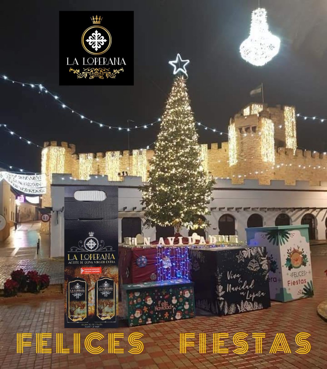 Encue's tweet photo. DESDE   " LA  COOPERATIVA  OLEÍCOLA " LOPERANA " I.G.P. aceite de  Jaén   !!!!!!!!!!!!
TEL -   953  51 61 13  ( CARMEN )  !!!!!!!
LE   DESEAMOS  FELICES   FIESTAS   SEÑORES  CLIENTES  Y AMIGOS  !!!!!!!!! https://t.co/T0q7omppYi