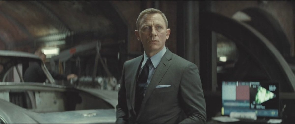 "I said bring it back in one piece, not bring back one piece..."But... when did you say that? When Bond was driving to Scotland I guess? Or did you give it to Bond after he nabbed Silva but then, what, he just stuck it in a garage I'm gonna fukin fight all of you--