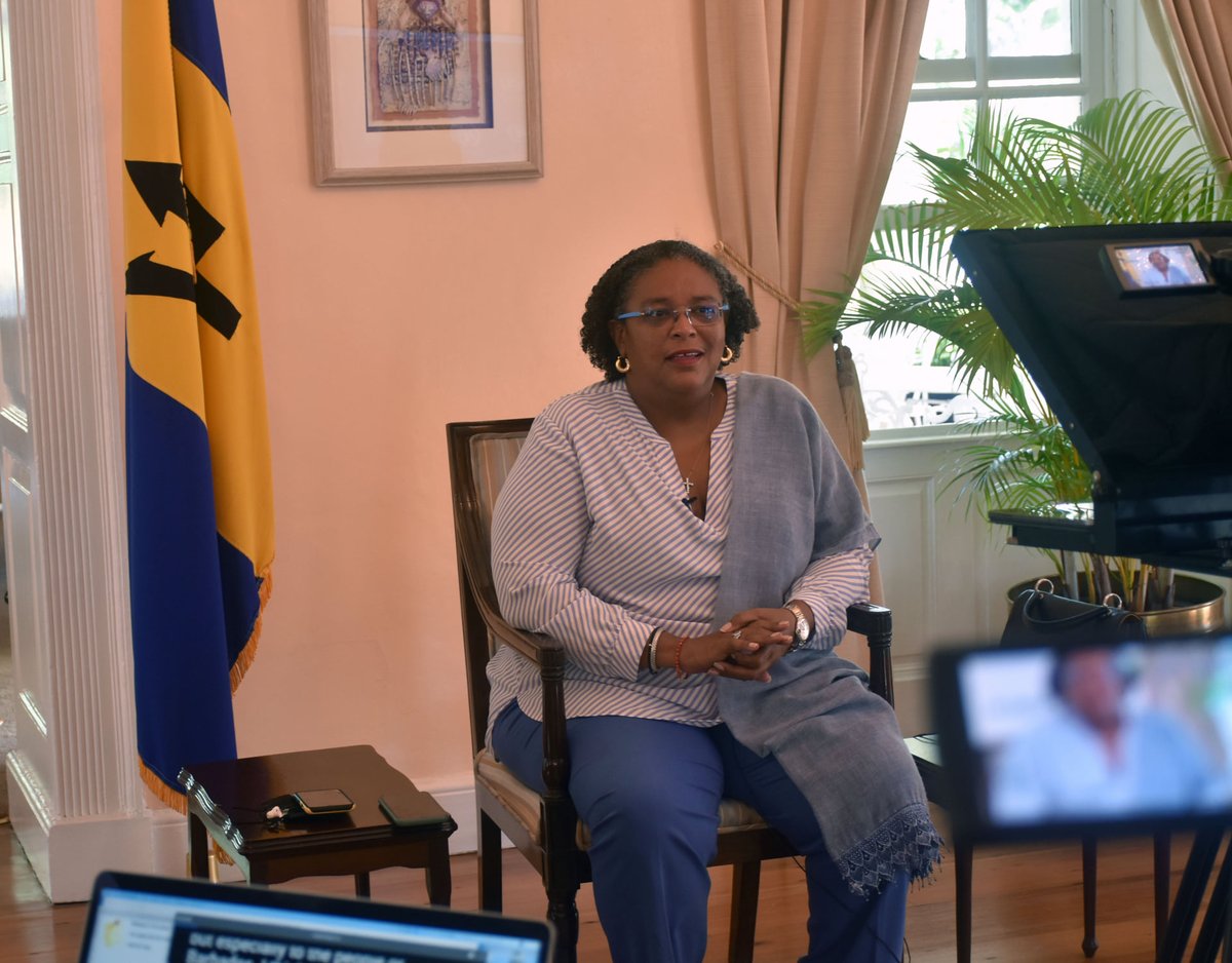 Global Supply Chain Forum 21-24 May 2024 Barbados (@unctadbarbados) on Twitter photo Prime Minister <a href="/miaamormottley/">Mia Amor Mottley</a> of Barbados has announced that #UNCTAD15 is now scheduled for 3-8 October 2021.
In a joint session with #UNCTAD Secretary-General <a href="/DrMukhisaKituyi/">Mukhisa Kituyi</a>, she said the global trajectory of the COVID 19 pandemic has made it necessary to reschedule. Prime Minister <a href="/miaamormottley/">Mia Amor Mottley</a> of Barbados has announced that #UNCTAD15 is now scheduled for 3-8 October 2021.
In a joint session with #UNCTAD Secretary-General <a href="/DrMukhisaKituyi/">Mukhisa Kituyi</a>, she said the global trajectory of the COVID 19 pandemic has made it necessary to reschedule.