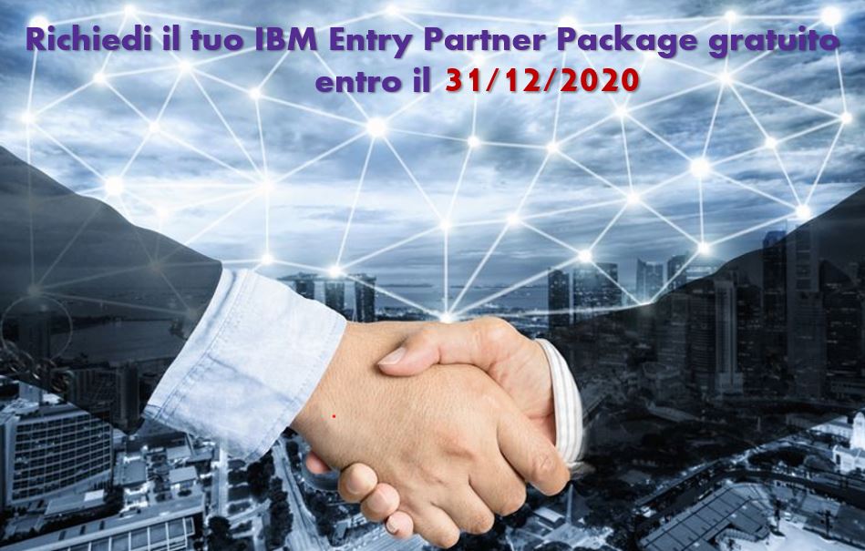Richiedi il tuo #IBM Entry Partner Package gratuito! Entro il 31 dicembre 2020, i #BusinessPartner IBM sono eleggibili per richiedere un IBM #EntryPartnerPackage senza costi aggiuntivi. Scopri di più su channelcoach.it o scrivi a info@channelcoach.it