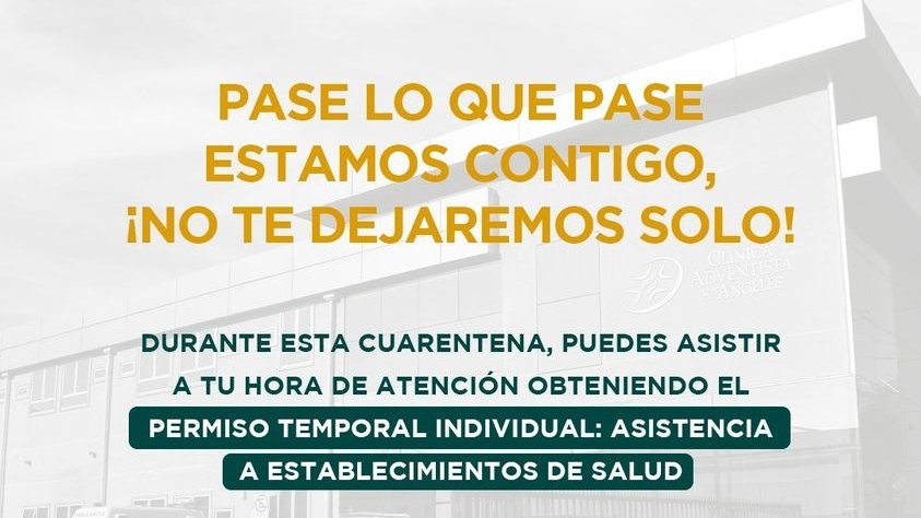 Nuestros teléfonos:
Call center y Centro médico: 43 2524300   WhatsApp  +56 930125338
clinicaadventista.cl