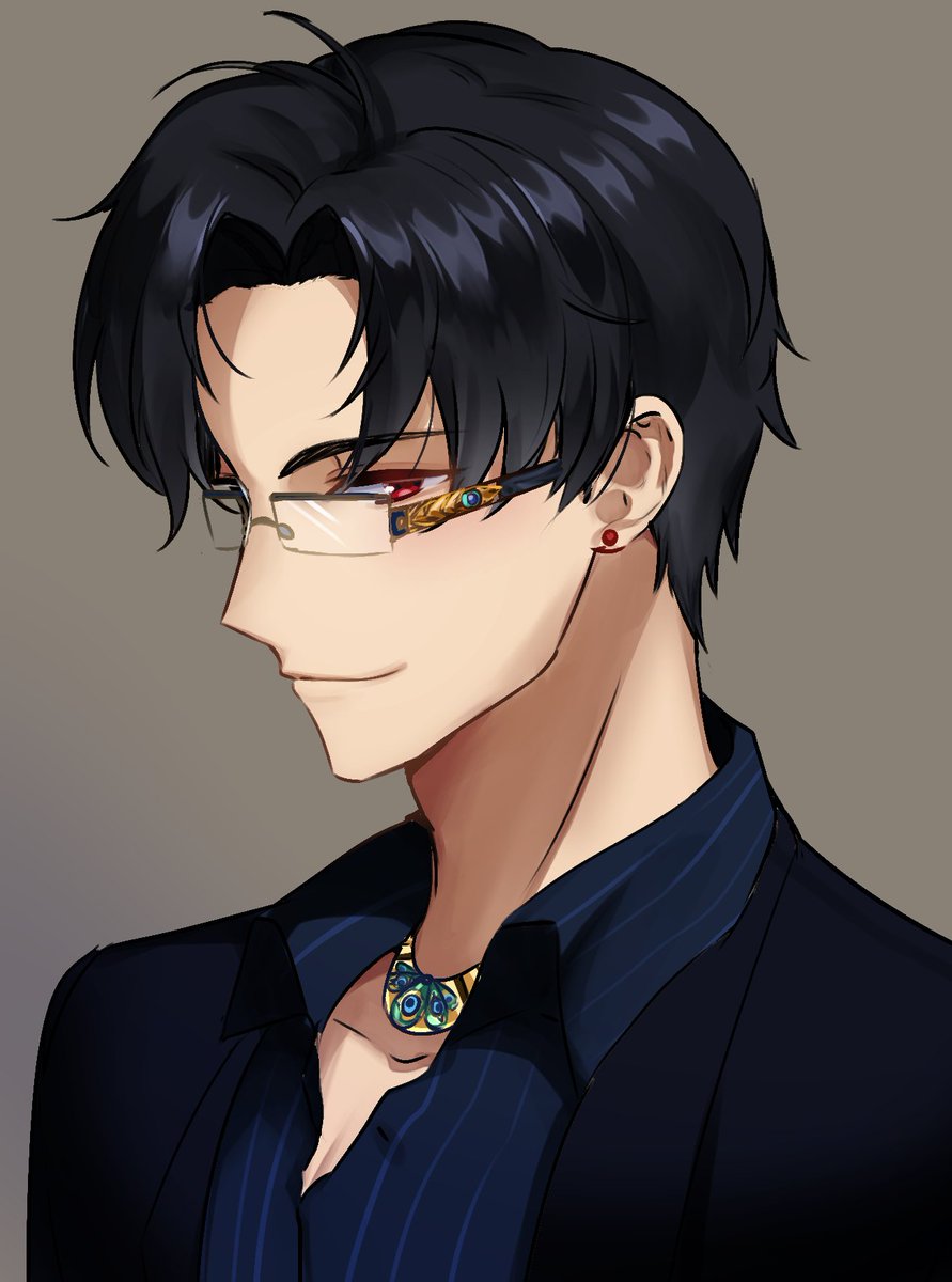 RT @RyuuXin: I thought it was a nice idea to draw Lucifer with some peacock themed accessories ^^~

#obeymelucifer https://t.co/r1EJbDkenj