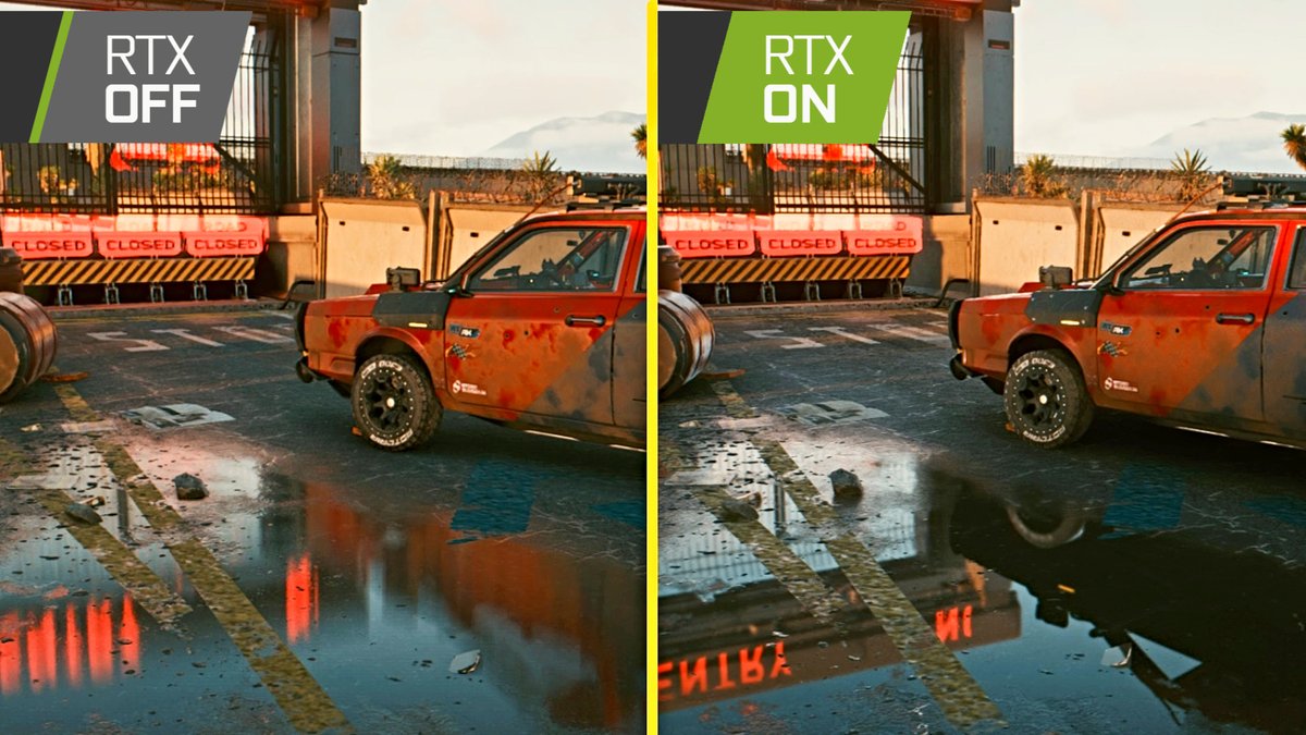 Ultimate GamerZ on Twitter: "Cyberpunk 2077 Ray Tracing ON Graphics Comparison 4K - 3080 https://t.co/siZ2GVfoqJ https://t.co/LJxWz6c3xX" Twitter