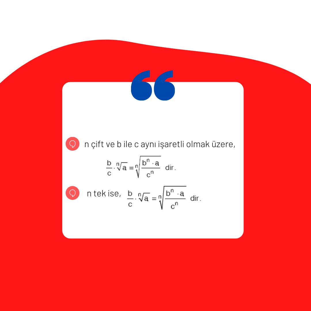 abcDGS2021's tweet photo. Köklü Sayı Nedir? 

#abcgds #matematik #dgsmatematik #dgs2021 #dgstayfa #dgs2021hazırlık https://t.co/UCxgLtb1Hj
