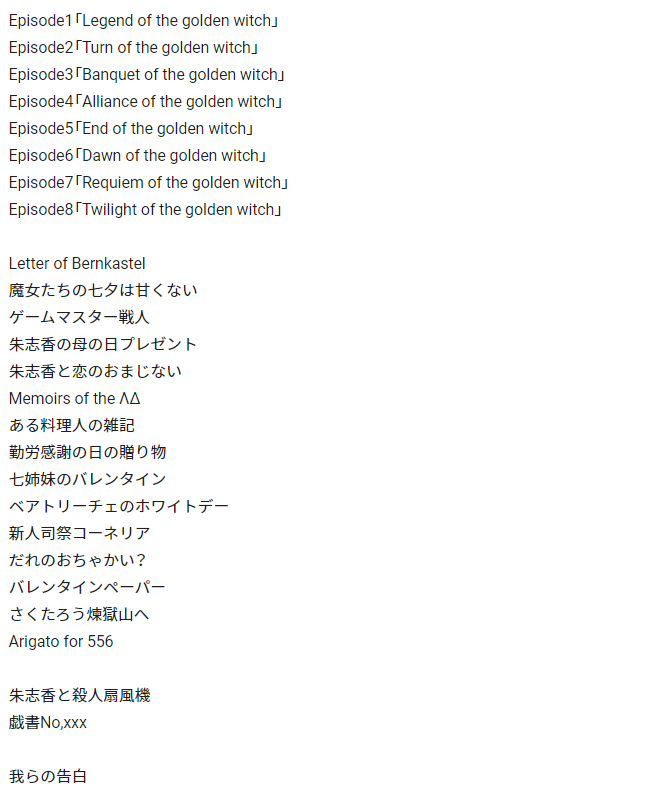 Uminetta うみねた Commission Info In Pinned So I Was Skimming The Contents Of The Switch Release Of Umineko Saku And I Have Questions Uminetta うみねた Commission Info In Pinned So I Was Skimming The Contents Of The Switch Release Of Umineko Saku And I Have Questions