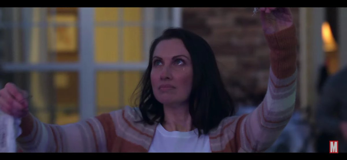 "The Hell" is The realm of Mephisto which was one of the many "death dimensions".Vision ki someone is ruling this dimension ani telisi vundochu. All the people in this dimension might be trapped there ( trailer lo Oka woman forced ga ee dimension lo vuntunattu chupincharu) .