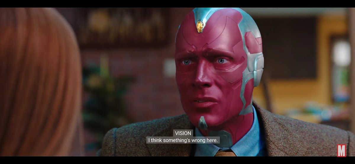 "The Hell" is The realm of Mephisto which was one of the many "death dimensions".Vision ki someone is ruling this dimension ani telisi vundochu. All the people in this dimension might be trapped there ( trailer lo Oka woman forced ga ee dimension lo vuntunattu chupincharu) .