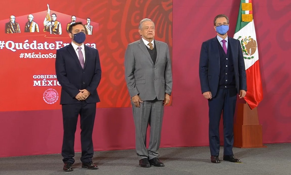 El Presidente <a href="/lopezobrador_/">Andrés Manuel</a> designó al Dr. Arturo Reyes Sandoval, como nuevo Director General del IPN, quien fue presentado por el Secretario de Educación Pública <a href="/SEP_mx/">SEP México</a> <a href="/emoctezumab/">Esteban Moctezuma Barragán</a>, durante la conferencia matutina.