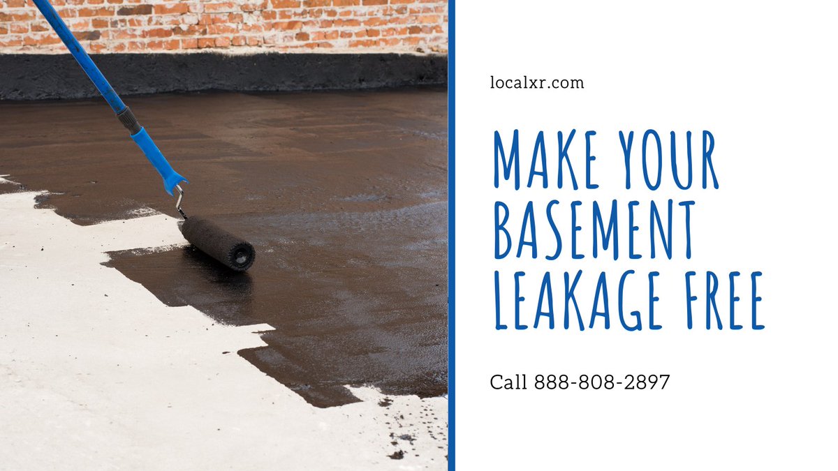 LocalXR's tweet image. Get Waterproofing done by experts trained and certified in necessary safety compliance. Call 888-808-2897
#waterproof #flooring #local #business #BusinessOwner  #localbusiness #repair #professional #hire #businesstips #businesses #mondaythoughts
