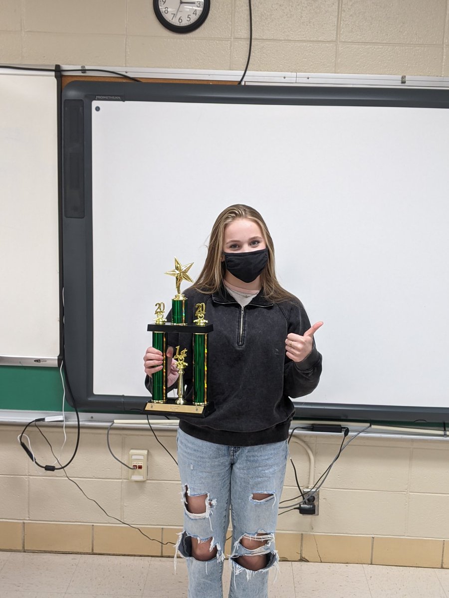 samo2049's tweet photo. 2 weeks ago the Lebanon Speech &amp; Debate team competed at the Catholic tournament. Alia Barker won Varsity Storytelling!! While special any year, this is even more incredible given that she's a novice competing in a varsity event! @KevinGLowery @AshleyFelton5 @wchristianleb https://t.co/HQjfUE2oJs