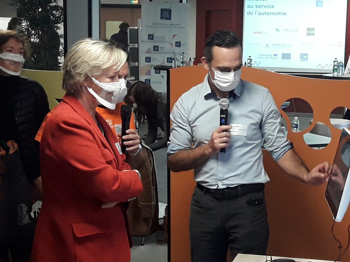 HelierPole's tweet photo. Sécuriser le domicile via des outils connectés pour rester « autonome at home » :  pilulier connecté, solution multimedia,…
#handicap #autrementcapable #autonomie #mediascreen #accessibilité 
@handicap_gouv  @s_cluzel   @hoppen  @s_cluzel  @iMEDSHealthcare @ARSbretagne https://t.co/d8wqjauFQy