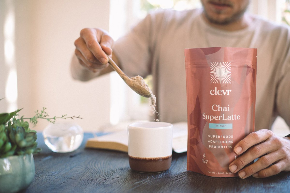scobie's tweet image. Duchess Meghan has invested in “super latte” startup #ClevrBlends. The female-founded wellness brand is based in Santa Barbara. “This investment is in support of a passionate female entrepreneur who prioritizes building community alongside her business,” she says in a statement.