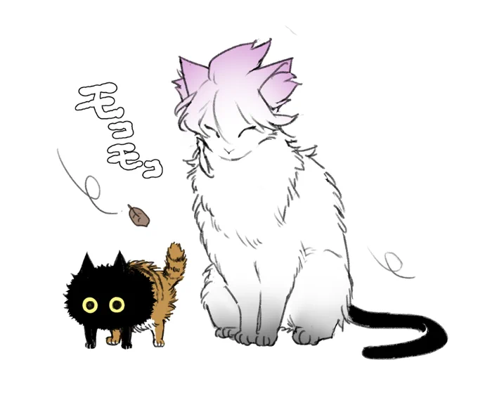 冬毛
#そねこねこ 