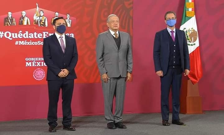 1Cecyt's tweet photo. El Presidente Andrés Manuel López Obrador
designó al Dr. Arturo Reyes Sandoval, como nuevo Director General del IPN, quien fue presentado por el Secretario de Educación Pública, Esteban Moctezuma Barragán, durante la conferencia matutina. https://t.co/PZGJOuqqHv