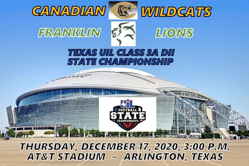 CHSWildcatNews's tweet photo. There’s this big ‘ole barn over in Arlington where they have rodeos &amp; big truck races and such. Even church folk use it. Sometimes they have football games there and our little team has been invited to play for a TROPHY! https://t.co/Pc4Fzyz5Rb