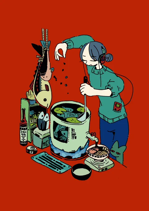 線?
1.筆ペン(くれたけ 筆ごこち)
2.ボールペン(sigma0.28)
3.ミリペンもどき(ラッションプチ)
4.デジタル(Adobe Fresco) 