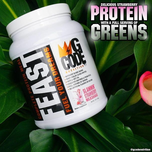 DpsNutrition's tweet image. Fuel your day with a FEAST - GCode Nutrition's FEAST from DPS Nutrition and fuel your goals!!! Get 20% off FEAST at DPS Nutrition with coupon DPS10!

Order the Slammin’ Strawberry Milkshake flavor now at -&amp;gt;

dpsnutrition.net/i/29879/g-code…

 #LiveByTheCode #EarnTheCrown #TheGCod