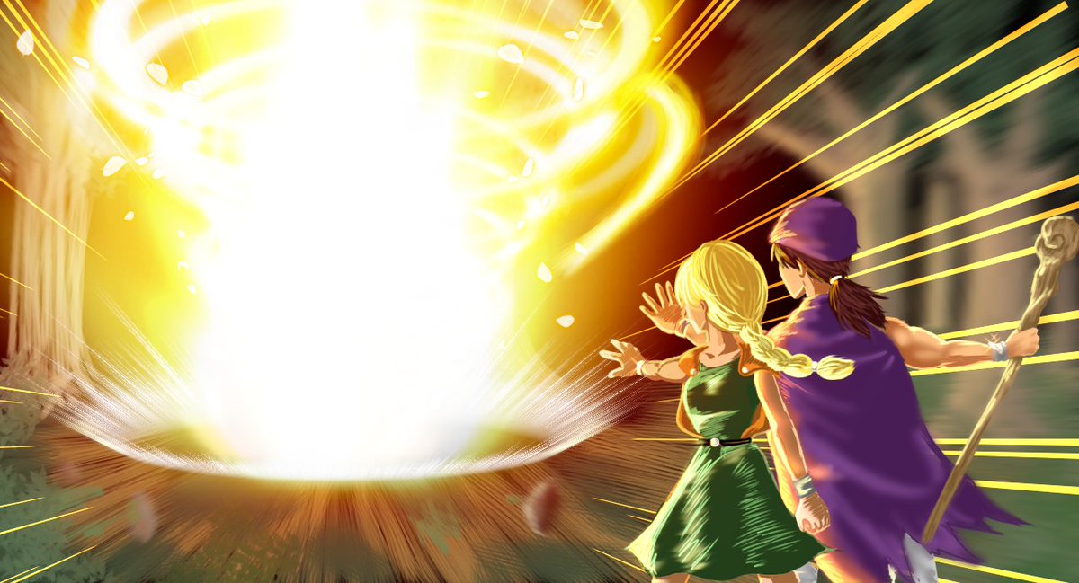 パピン 自分も公式twitterで知りました パパスのホーリーブレード ５主のグランホーリーブレード ５主勇者のれんけいでグランヘヴンリーブレード がそうかなと思います それも良いですね ライバルズでもビアンカと娘で 魔力共鳴 というれんけい