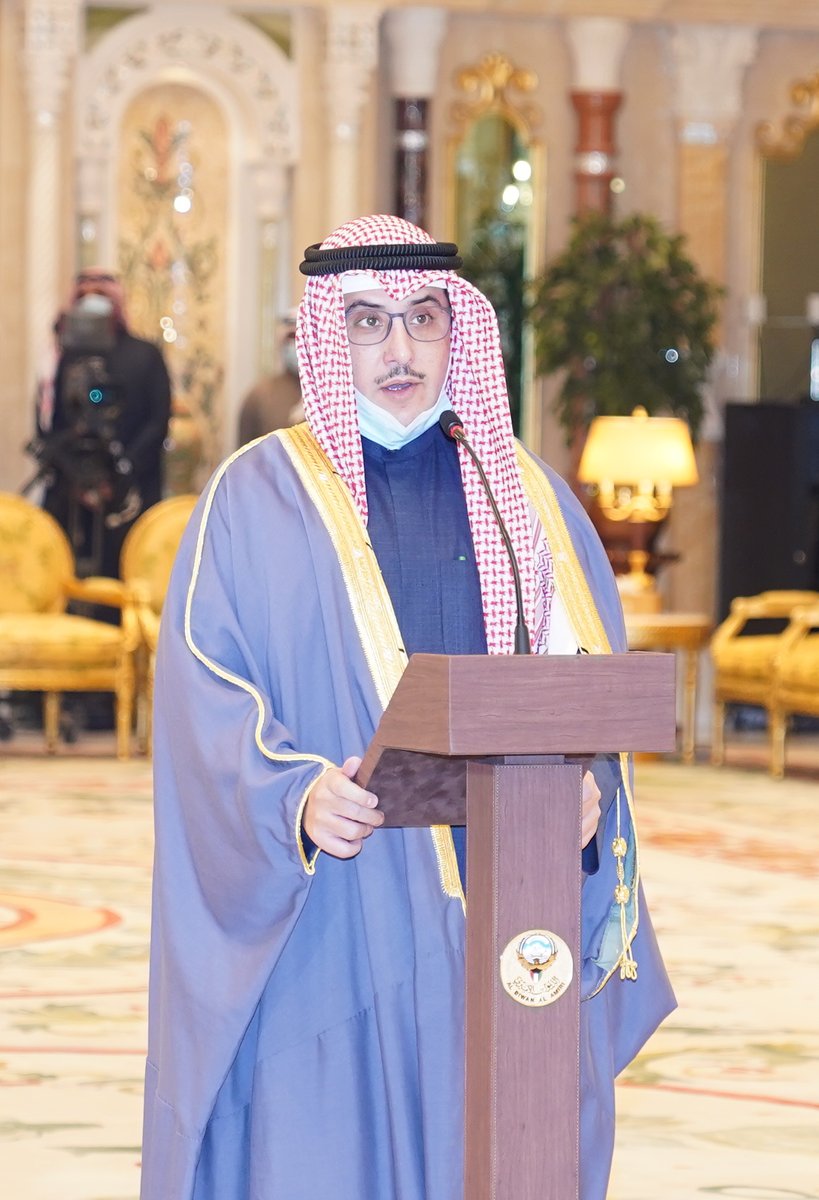 الدكتور أحمد ناصر المحمد الصباح وزيرا للخارجية كونا الكويت