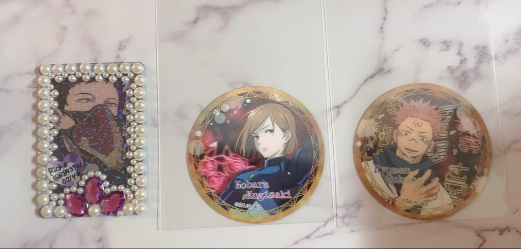 R89370107142's tweet photo. 【交換 譲渡】 呪術廻戦 ぷっちょ シール 3Dマグネット

譲) 釘崎 七海 宿儺

求)ぷっちょ→伏黒恵 
マグネット→検索からもお気軽にお声かけください 𓈒𓏸𓐍 https://t.co/apBTPsODhY